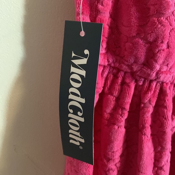 ModCloth pretty in pink dress - Picture 6 of 7